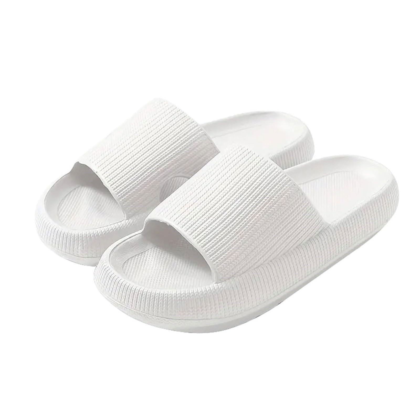 Cloud Slides Slippers for Women and Men House Shoes Pillow Slippers Shower Shoes Comfy and Cushioned Thick Sole