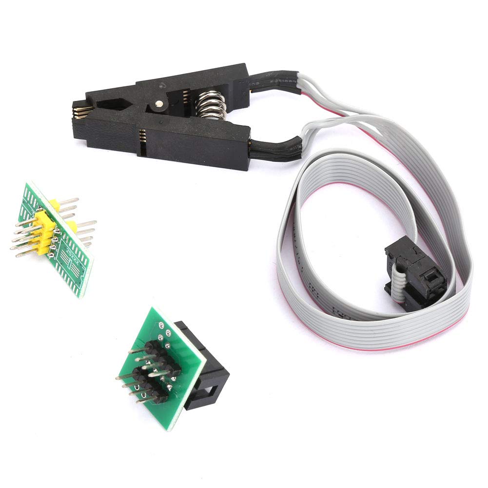 SOIC8 SOP8 klips testowy Flash Chip IC, adapter gniazda, Soic 8 / Sop8 adapter testowy Flash Chip IC, programowanie online dla chipów Sop8 25 chipów Sop8