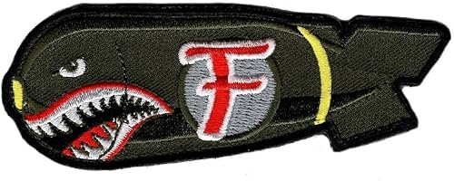Miniatura 1 de Caídas F Bomb WW 2estilo parche (de hierro en Sew on-mil2)
