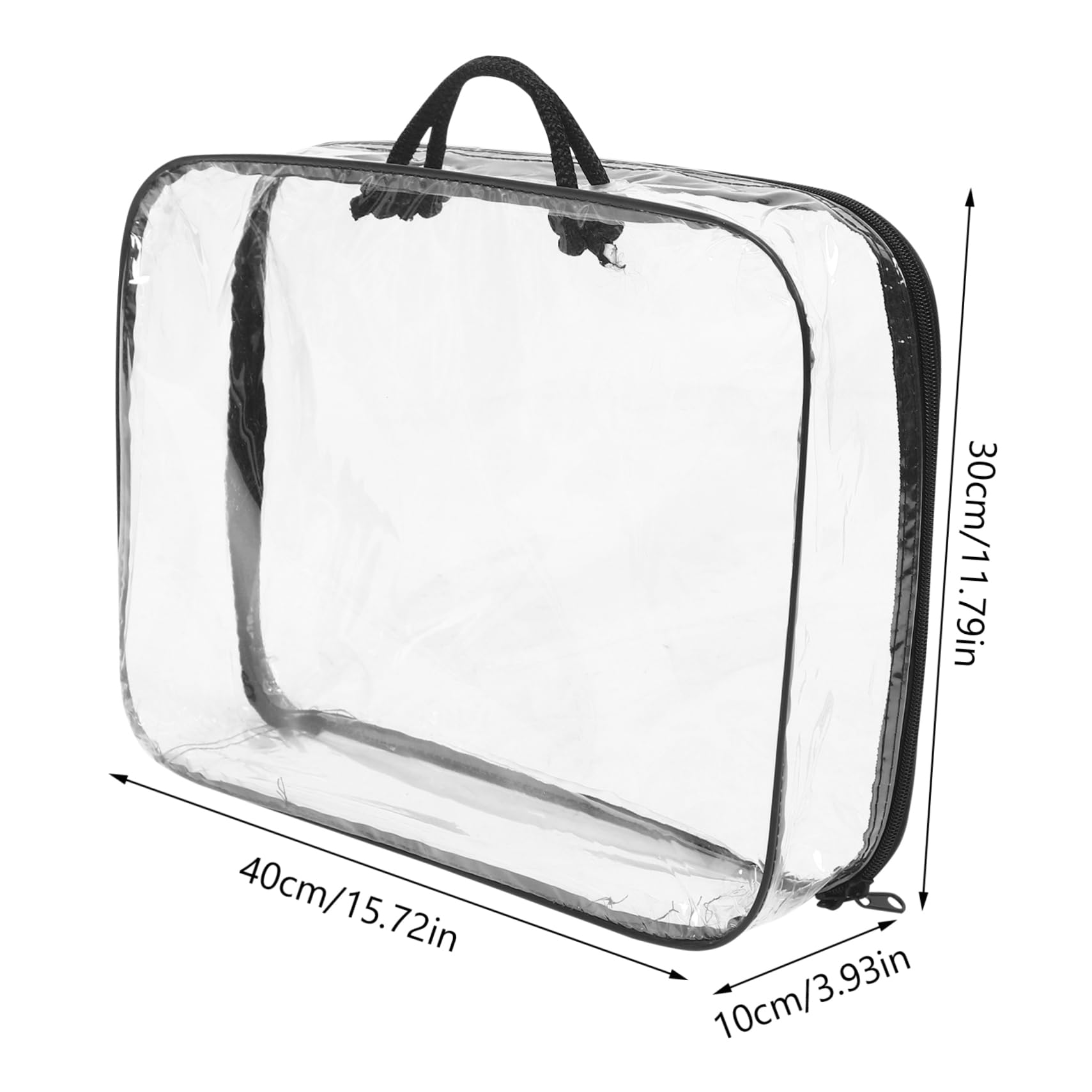 Happyyami Toy Organizer Bags Pvc Storage Bag Portable Toy Box Multi-function Storage Case for Bedroom Living Room