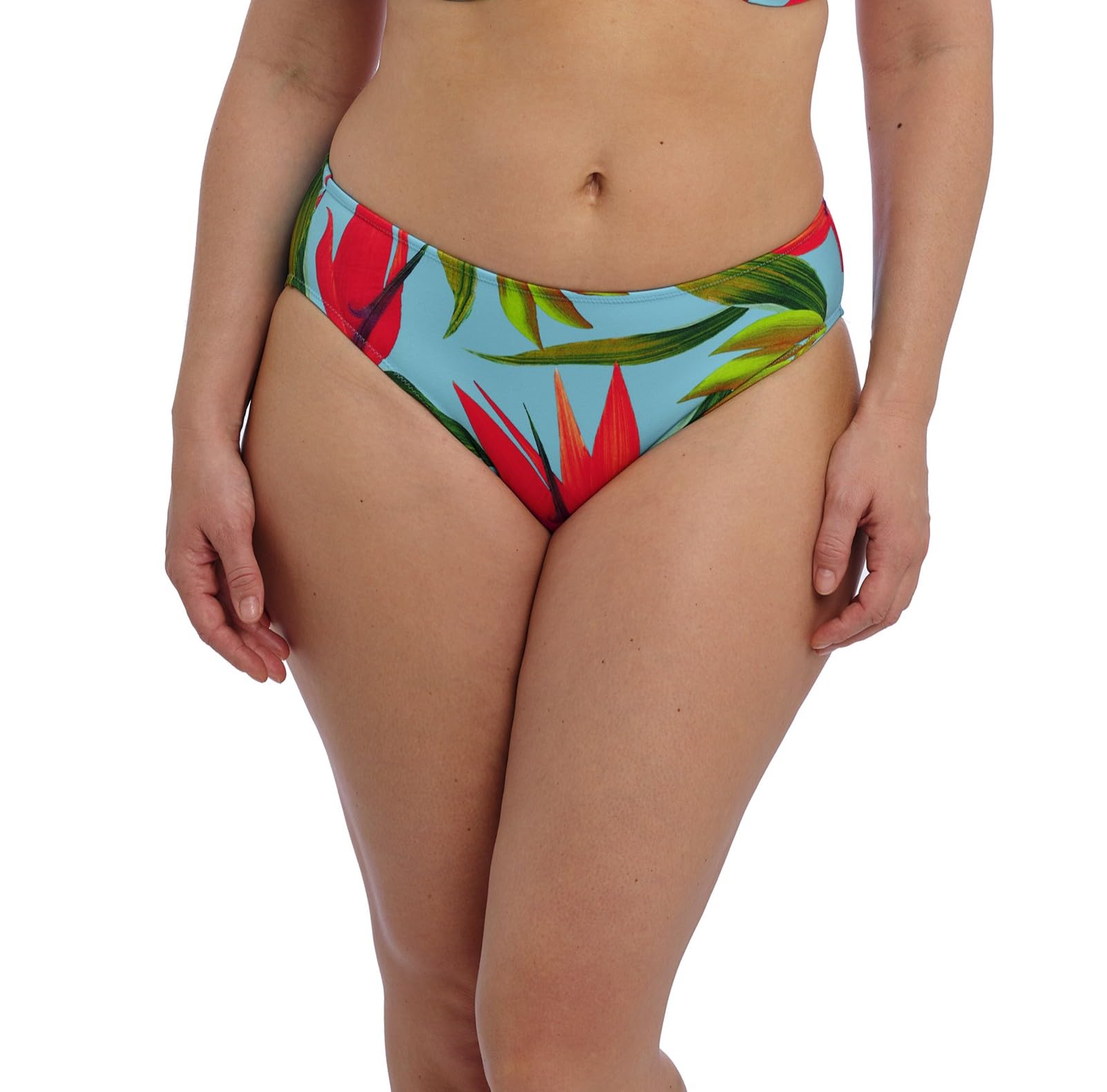 Fantasie Women's Aqua Swim Pichola Mid Rise Bikini Brief Bottoms, Xs