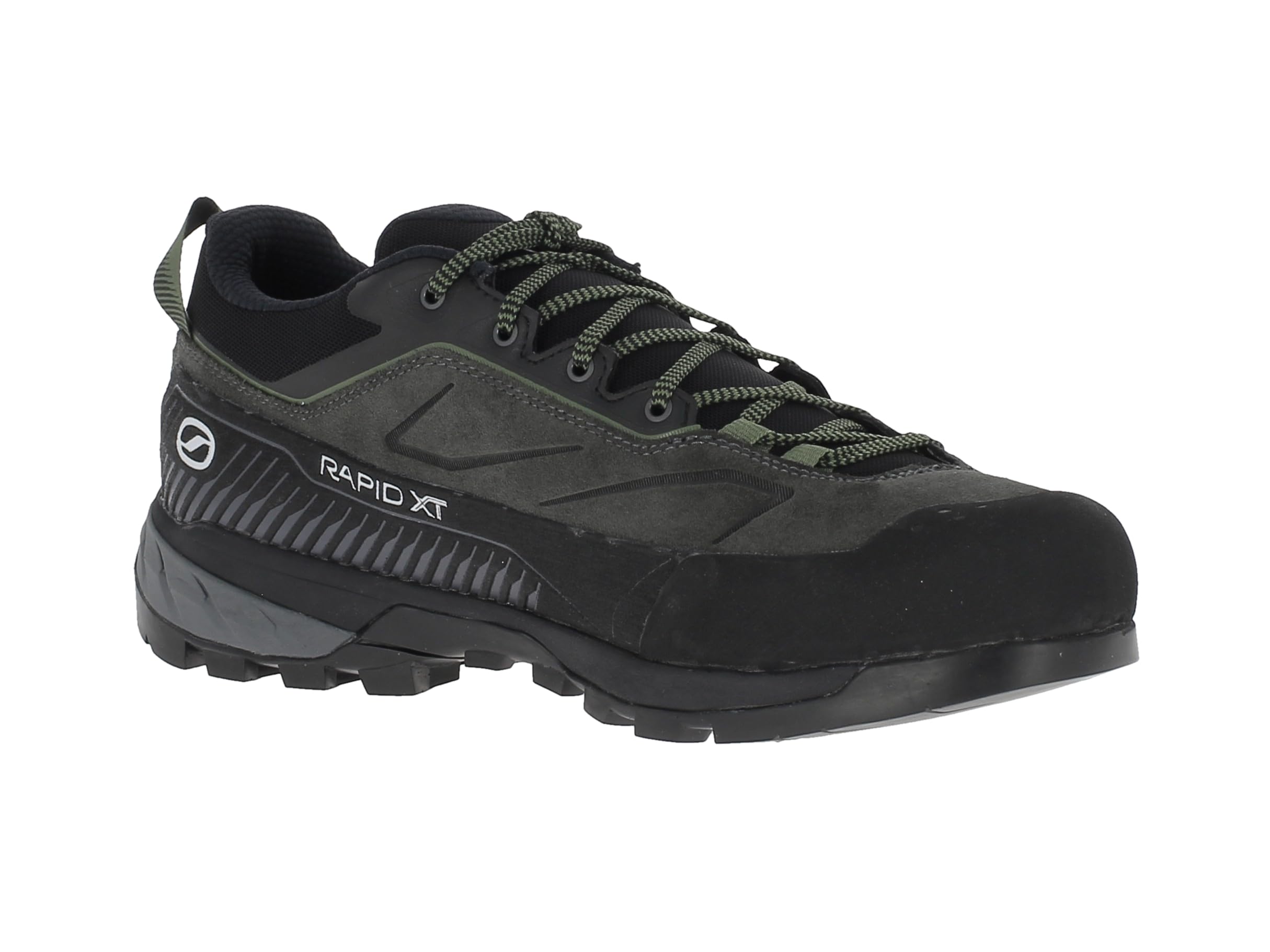 Scarpa Rapid XT GTX - Zapatillas impermeables para hombre con suela Vibram y material exterior de ante | Zapatos para vía ferrata | Zapatos de senderismo
