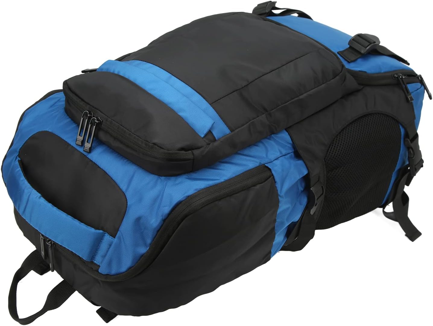 Thermal Backpack Picnic Backpack Insulated Cooler Backpack Thickened Lightweight Large Capacity for Outdoor Camping Travel Unisex Polyester Blue 36 55L