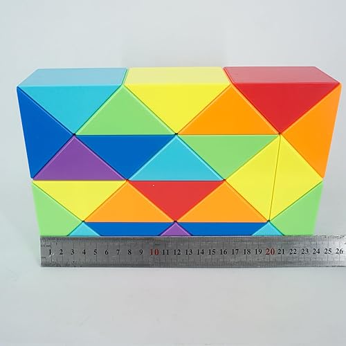 Miniatura 5 de Cubo mágico de serpiente  Juguete antiestrés de serpiente para niños  Juguetes de viaje para niños de 4 a 8 años  Gran regalo para niños y niñas,