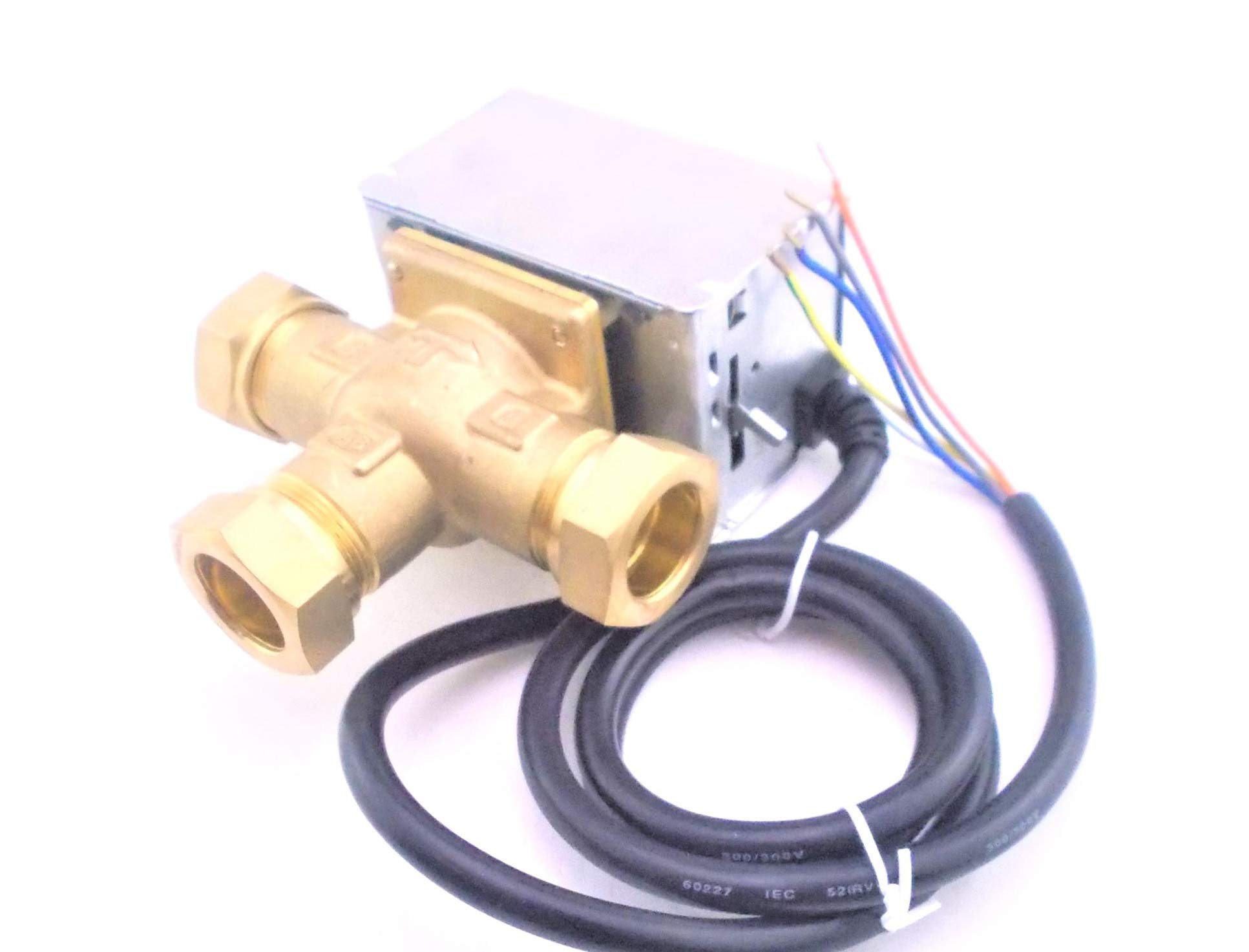 Banico Motorised 3 Port Mid Position Valve 22Mm For Boiler Systems Alternative Replacement For Honeywell V4073a1039