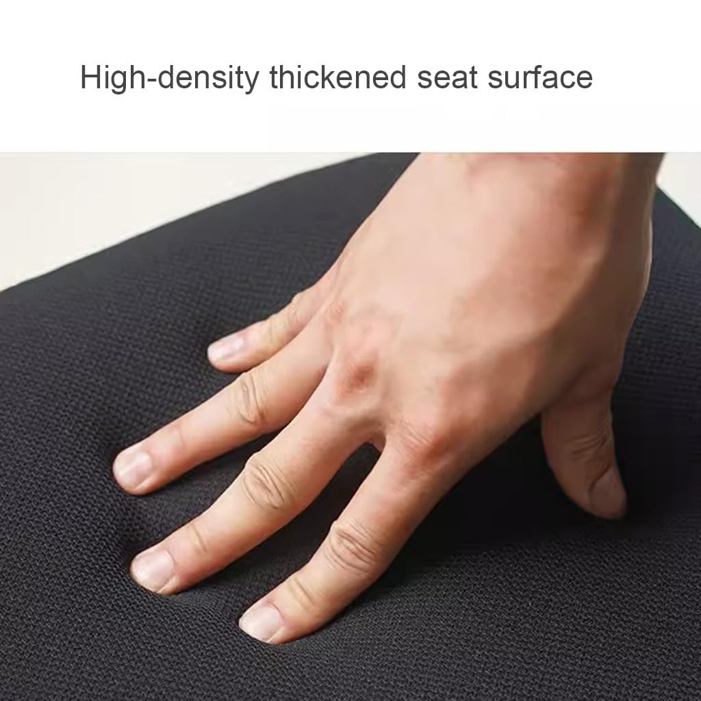 Silla de entrenamiento plegable portátil con bloc de escritura y reposabrazos, ideal para uso doméstico/oficina, diseño ligero, tamaño: 55 x 50 x 86 cm