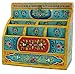 GURU SHOP Segregator biurkowy w stylu vintage, półka na biurko, kolor turkusowy, model 1, 30 x 30 x 20 cm, puszki, pudełka i szkatułki