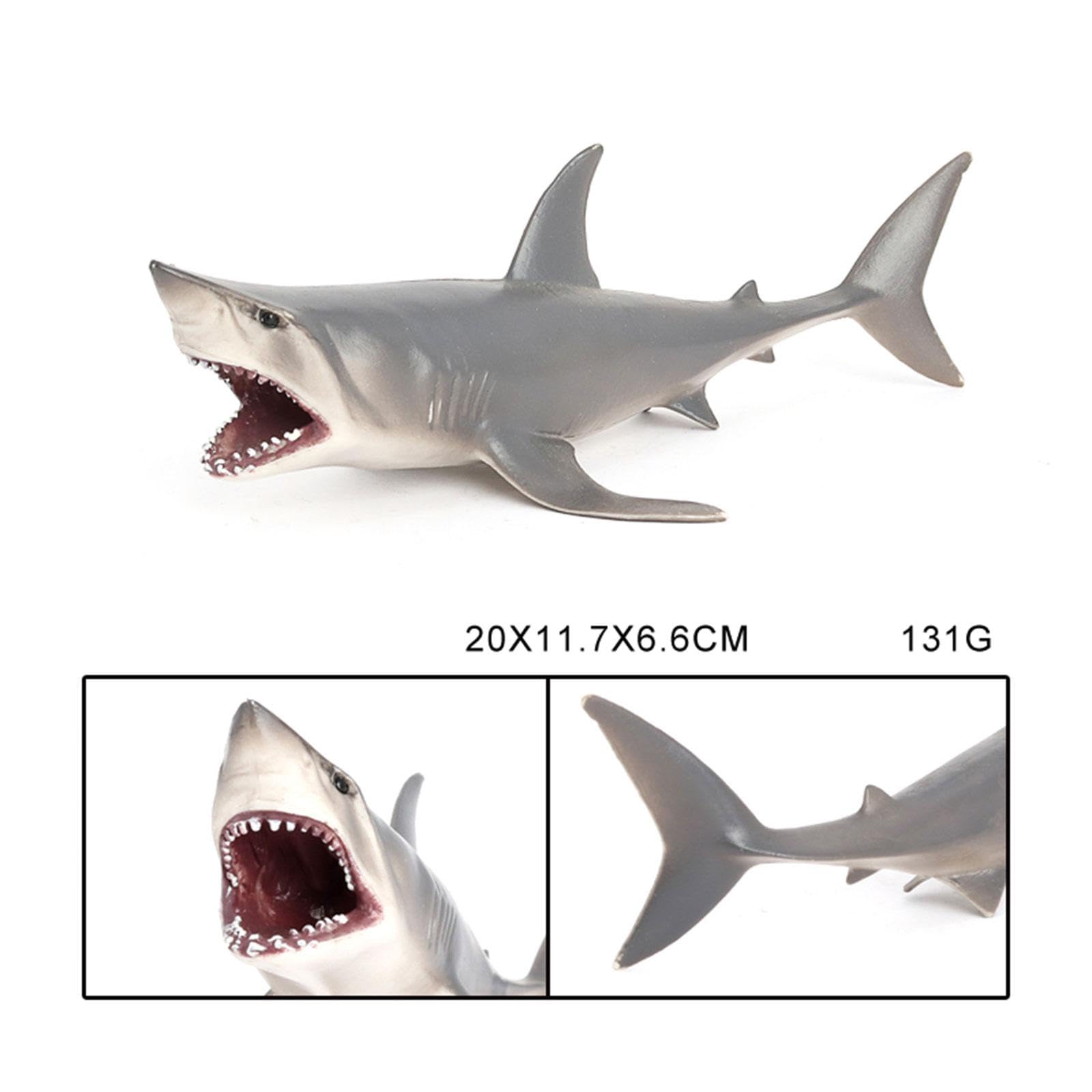 8 Stück Tierfiguren Set Mini Meerestier Modelle Unterwasser Spielfiguren Lernspielzeug aus PVC Material für Kinder für Kuchendekoration