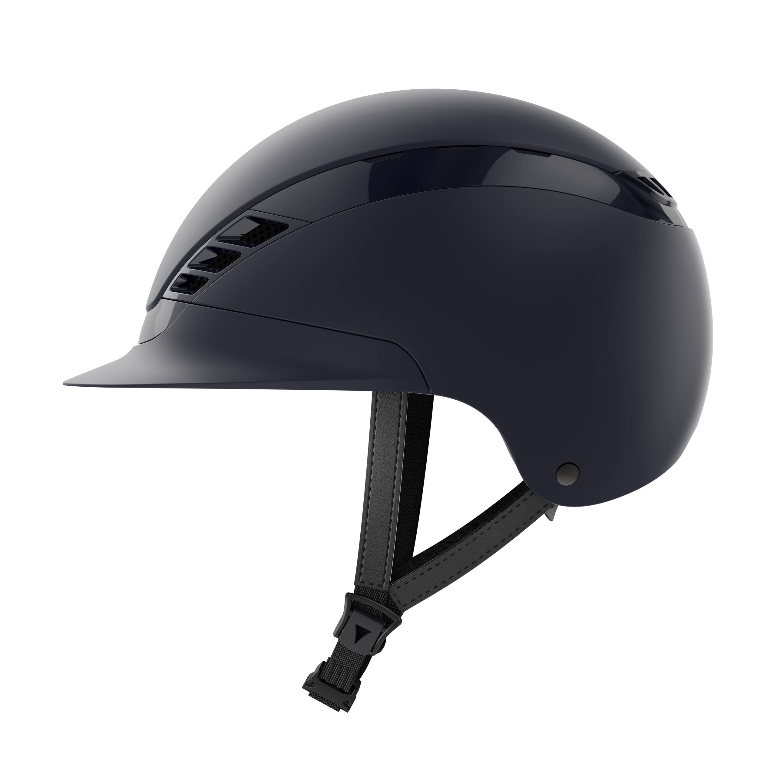 ABUS PIKEUR AirLuxe Pure Reithelm Shiny Black