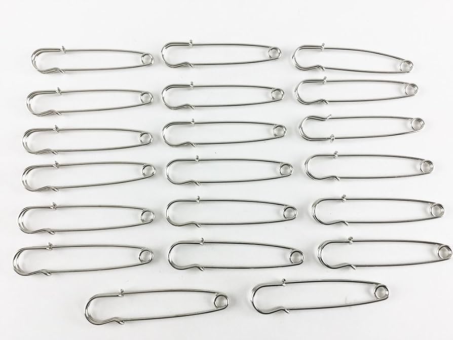 ちょんぴ Amazon.co.jp: ノーブランド品 カブトピン キルトピン シルバー