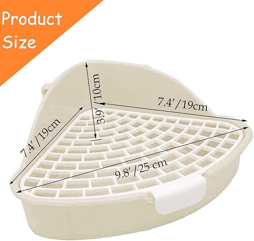 Miniatura 9 de Hamiledyi Caja de ropa de cama para inodoro de mascotas para animales pequeños, conejillo de indias, hurón, hámster, conejo enano (azul)