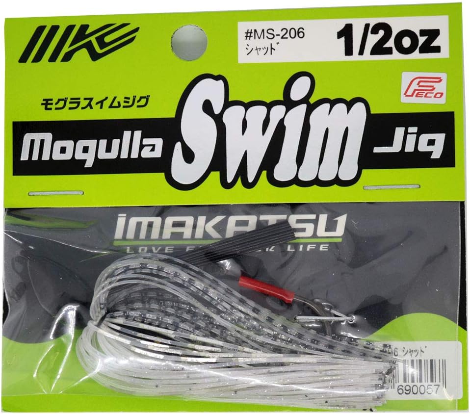 IMAKATSU Moglas Swim Jig, 1/2 oz, Eco Compatible
