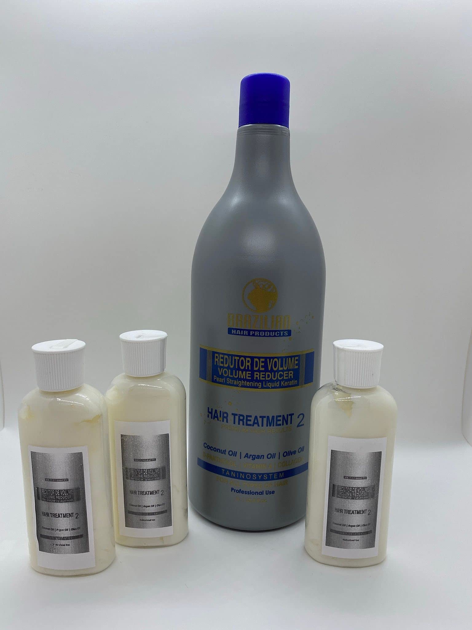 BHP Classic Keratin Hair Treatment - Multi Size (3 X 100ML) - Keratin-based - Unisex - Unscented - For All Hair Types