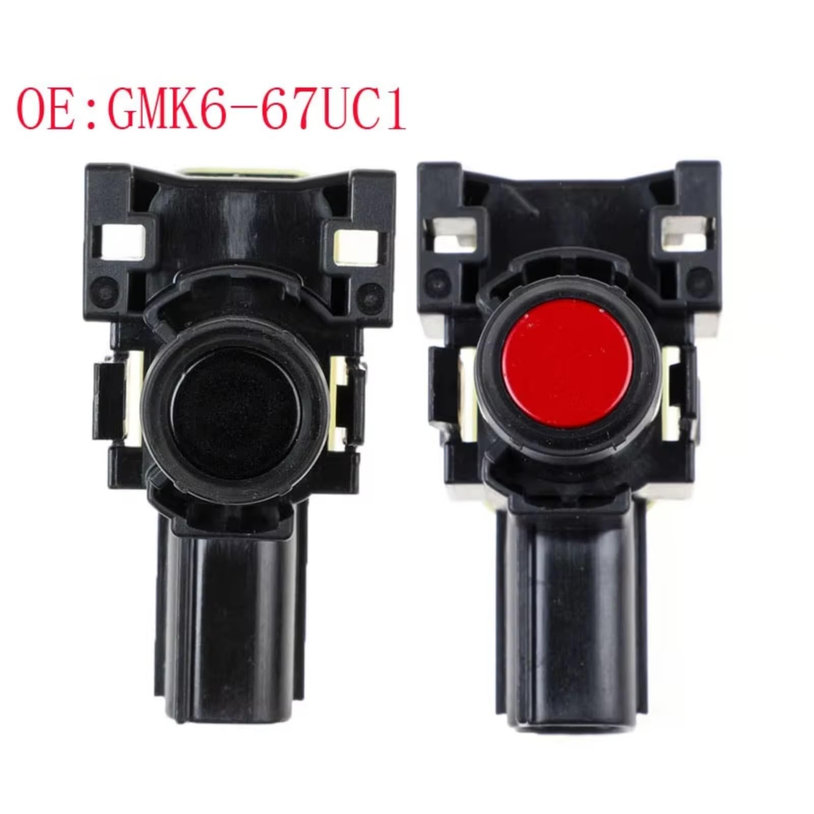PDC Sensore parcheggio Per Mazda 6 Per Tourer Estate 2013-2017 | Sensore Parcheggio PDC Distanza Radar Retromarcia Parcheggio Sensore Controllo Della Distanza 2 Pin(Red,1pcs)