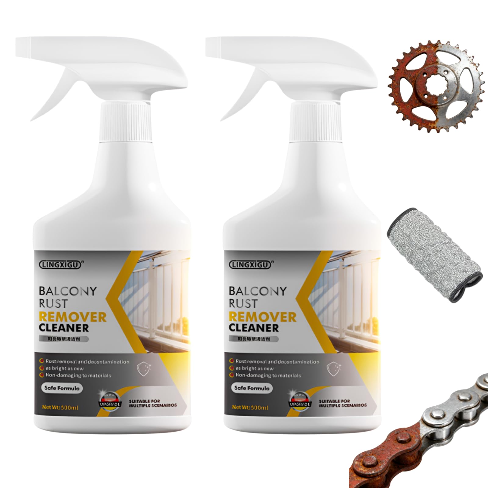 Amazon | [Aishaba] 2026改良 高速サビ取り 強力サビ取り剤 500ML