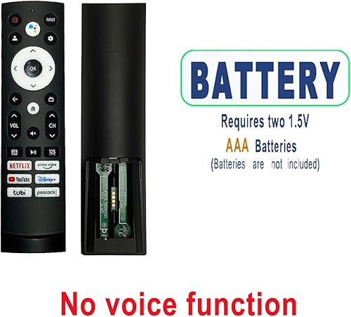 Miniatura 5 de NPTWARCOT ERF3M90H - Control remoto infrarrojo de repuesto compatible con Hisense Smart TV 65U8H 75U8H 50U6H 55U6H 65U6H 75U6H 43A6H 50A6H 55A6H