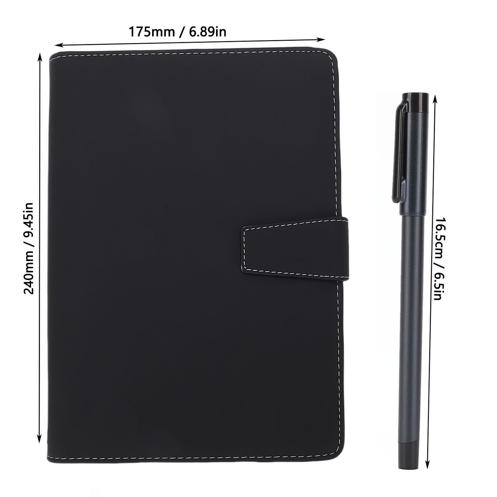 Gugxiom Carnet Numérique de Synchronisation en Temps Réel, Carnet Intelligent avec Stylo Intelligent Numérique avec Synchronisation D'écran Papier, Conversion de Texte OCR pour la Prise
