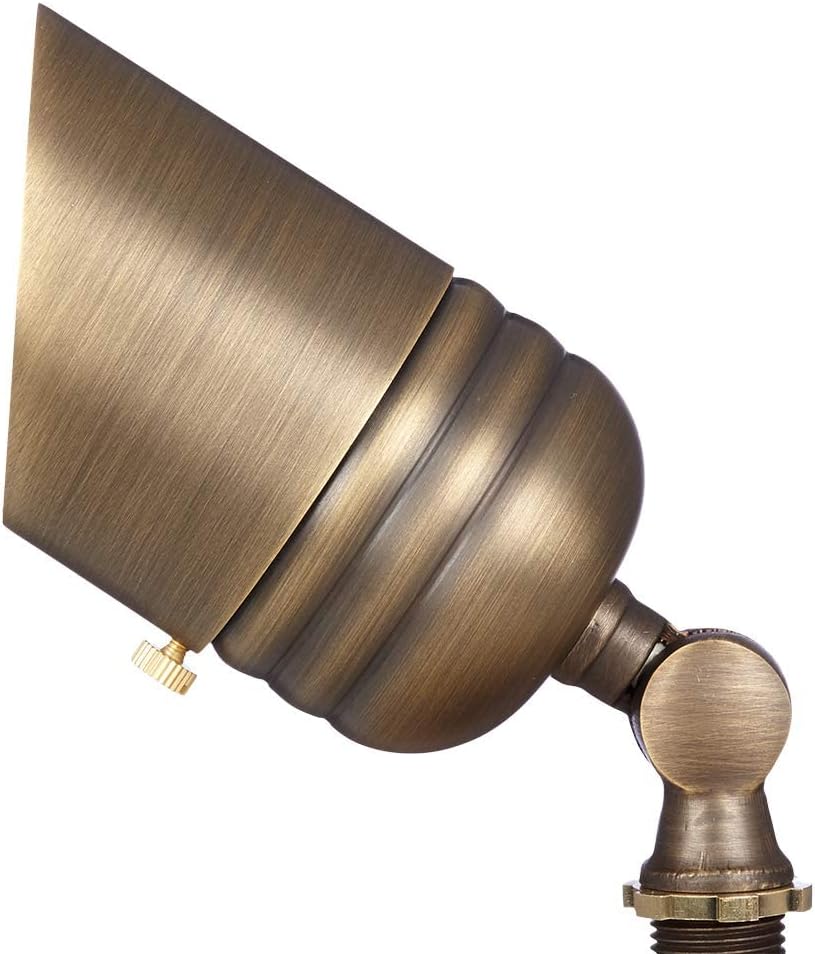 Exсluѕіvе VOLT Fat Boy 12V Brass Outdoor Spotlight (Bronze) with LED Bulb 🛒 Crаzу Dеаlѕ VOLT Fat Boy 12V Brass Outdoor Spotlight (Bronze) with LED Bulb