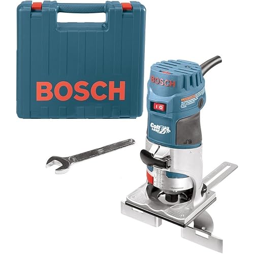 Bosch PR20EVSK-RT 1 HP Colt Variable Speed Electronic Palm Router Kit (Renewed)