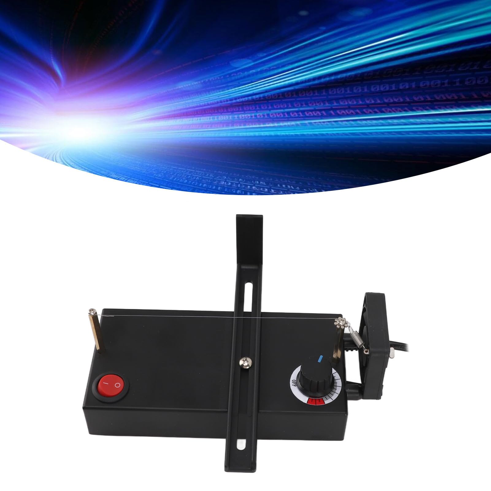 Small Hot Cutting Machine, Portable Ribbon Thermal Cutter Machine, Ribbon Hot Cutter Machine, Versatile for Lace, Hair Accessories, Ribbons, with Fan, for DIY Craft and Home