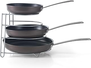 Metaltex 36200439095 Canyon Silver Metal Pan 27 cm x 17 cm x 24 cm - 4 Seater