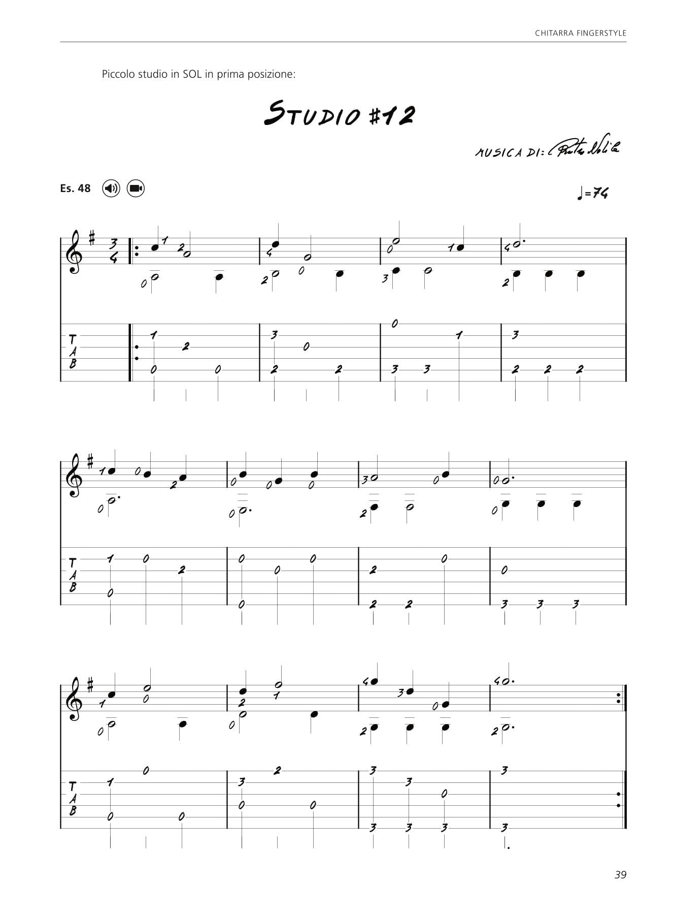 Chitarra fingerstyle. Metodo di base con approfondimenti tecnici. Con video online. Con CD-Audio