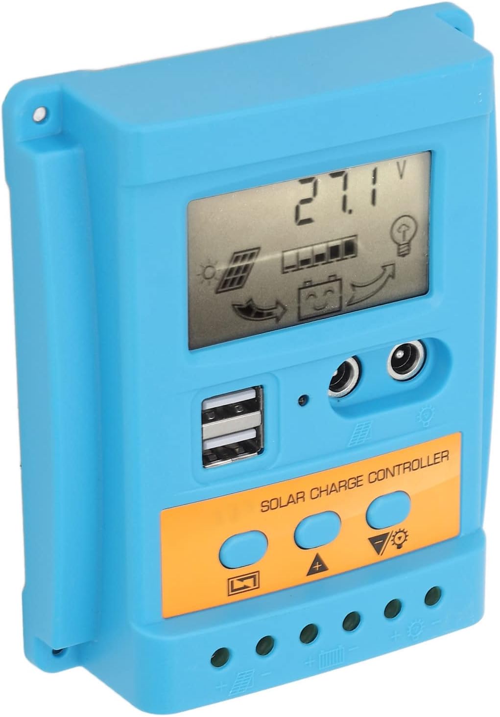 Usb Solar Controller Dual USB Solar Controller 50A MPPT Solar Charge Controller With Dual ...