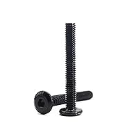Vista 8 de binifiMux 20pcs M6 x 0.591 in Remache Negro Avellanado Socket Cap Allen Tornillos Remache Tornillos Muebles Conexión 304 Acero Inoxidable