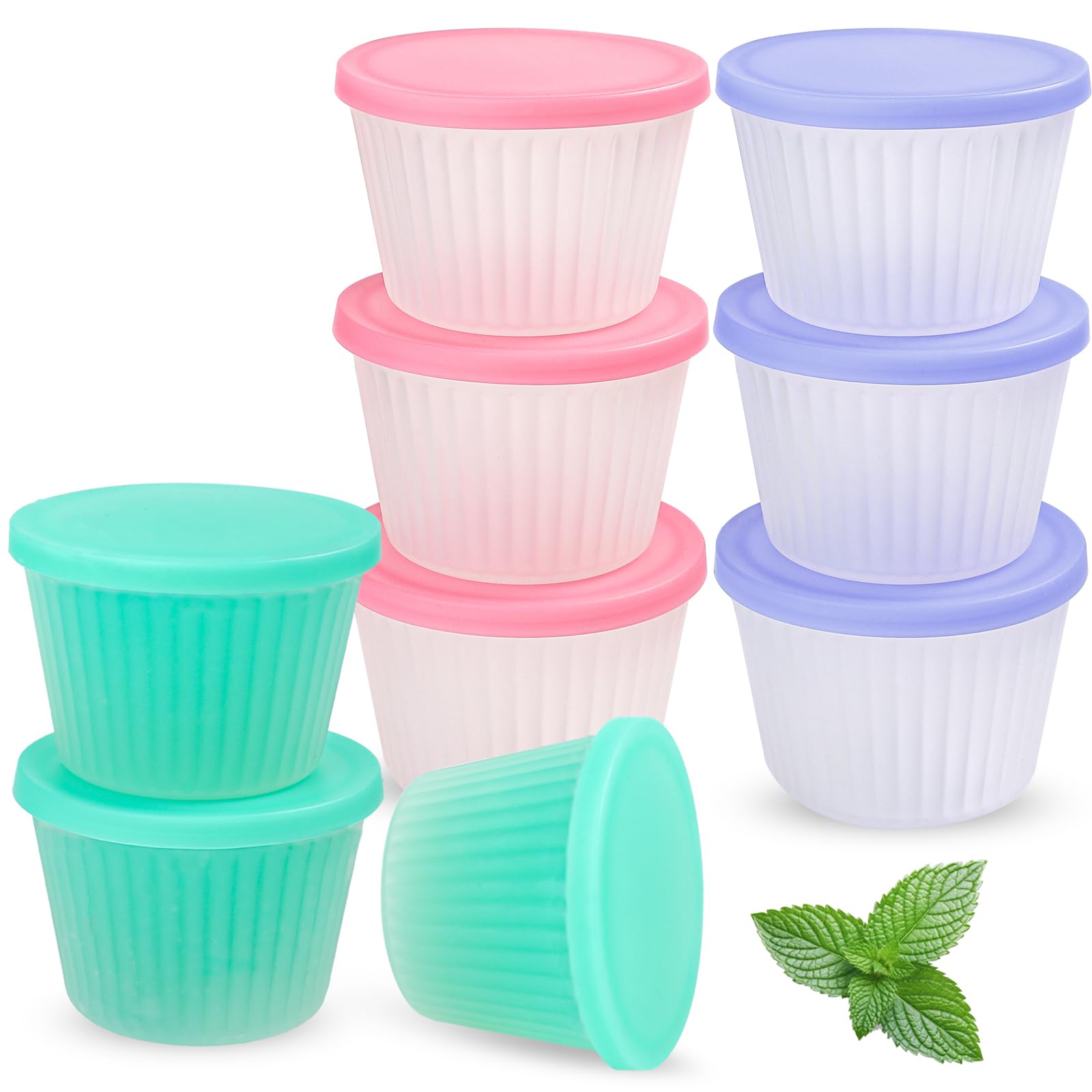 Amazon.com: Koluti 4oz Silicone Jello Shot Cups with Lids, Small