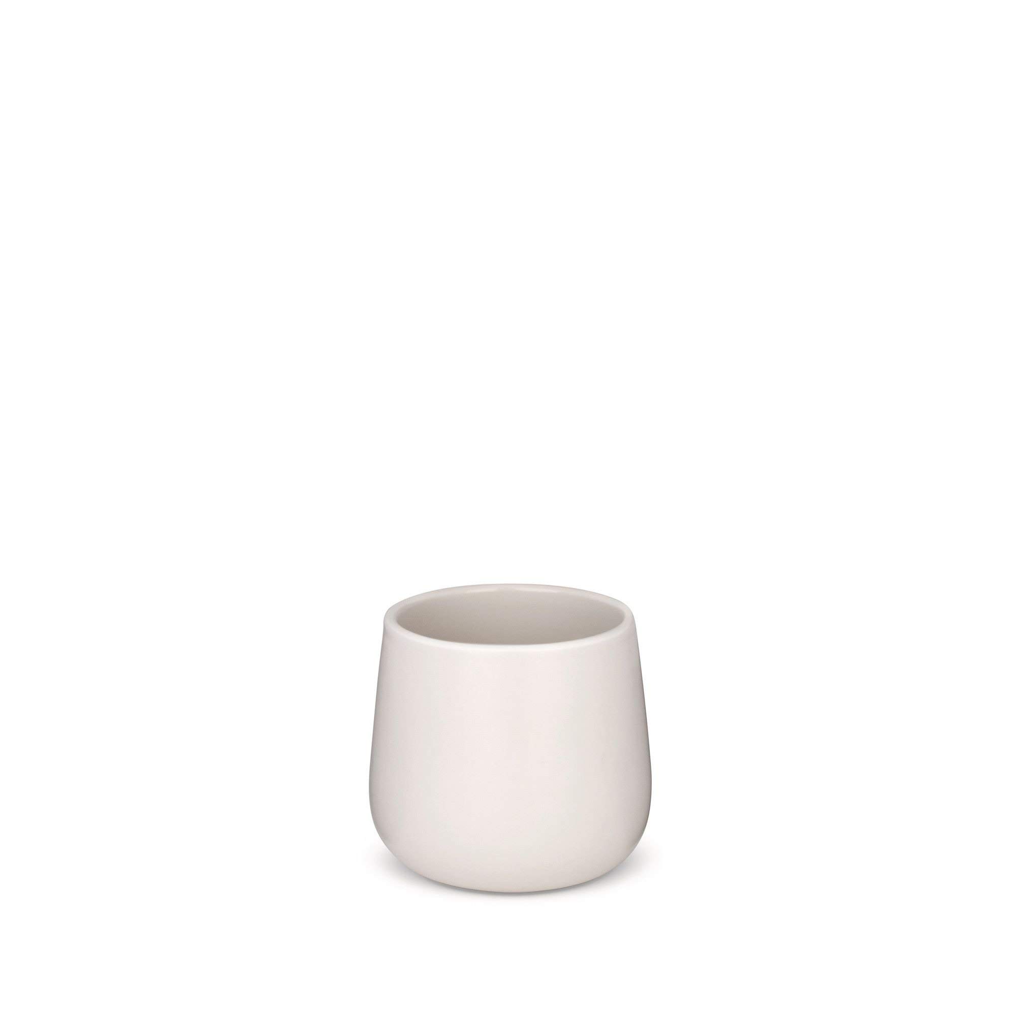 Tasse à thé céramique blanc Alessi REB01/78 grand format 8x8x20 cm pour infusion