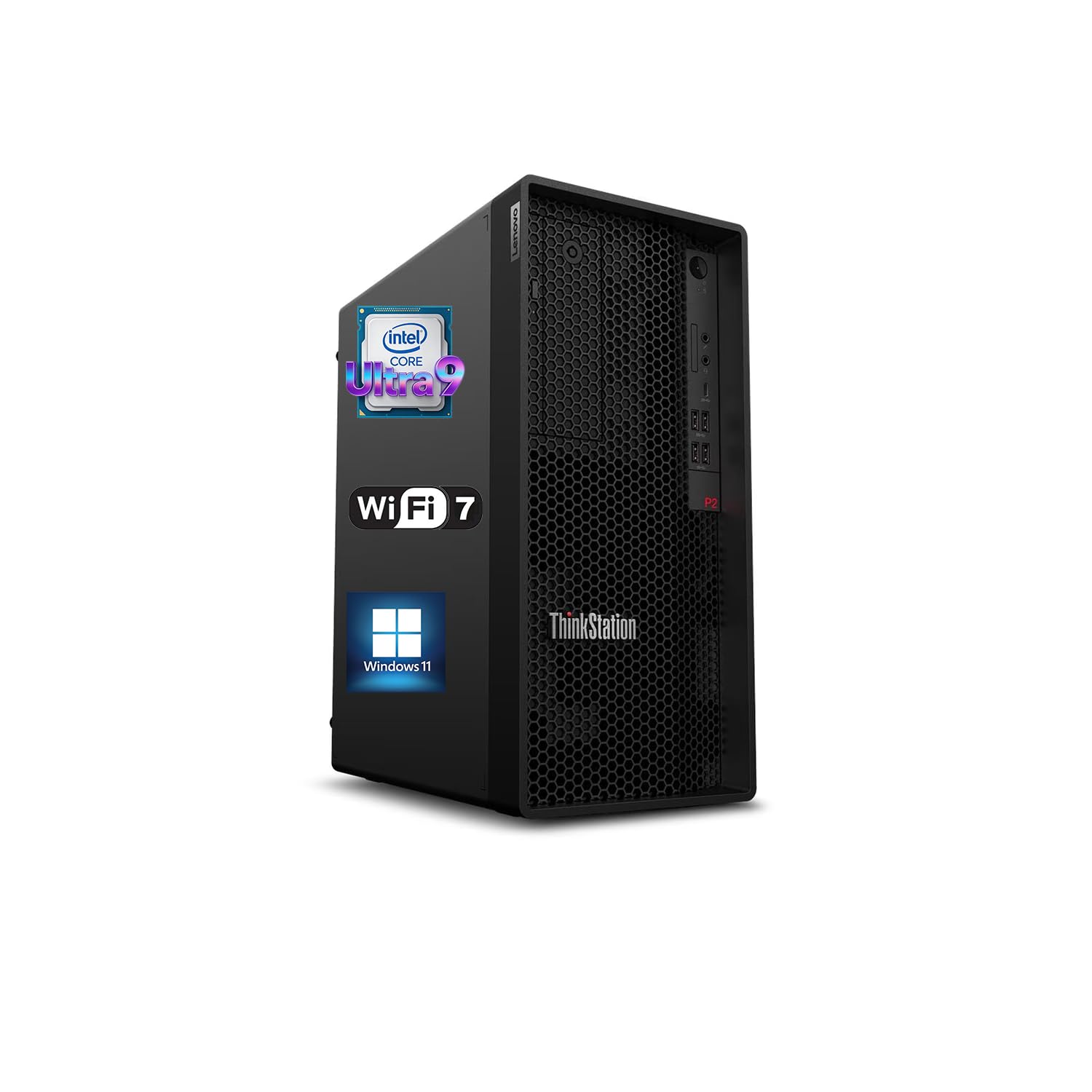 Amazon.com: Lenovo ThinkStation P2 Tower Desktop Computer • 24