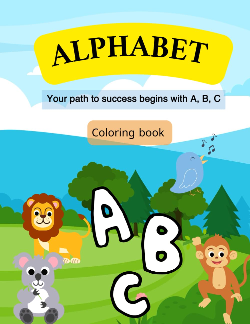 Animal Alphabet Coloring Fun: Start Your Child’s Journey to Success with ABC