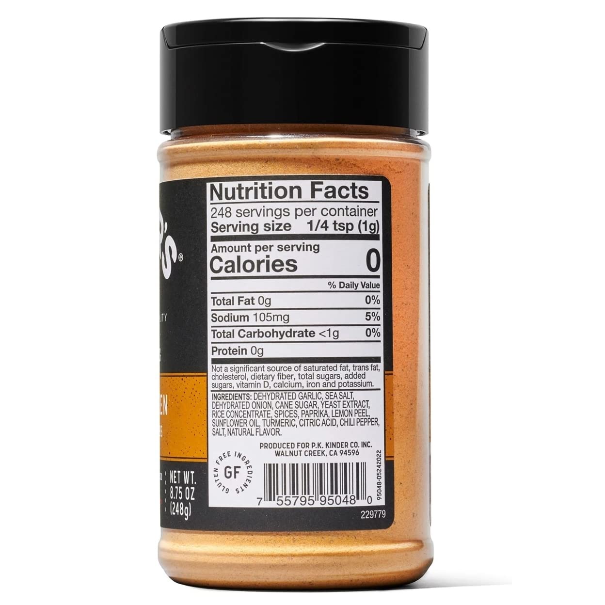Kinder's Poulet rôti avec assaisonnement à l'ail et aux herbes (250 ml)