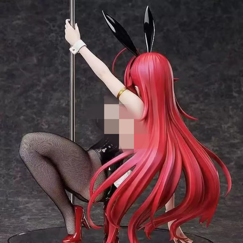 REOZIGN Figur Rias Gremory, Stehender Roter Absatz, Rias Gremory PVC-Figur 36 cm/14,1 Zoll, Cosplay-Modell, Handwerk für Anime-Fans, Geschenk