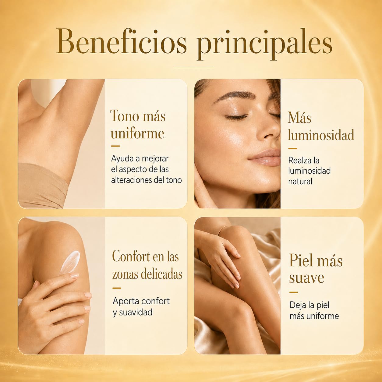 Bright Essence Crema iluminadora íntima con niacinamida, crema para manchas oscuras, tono de piel desigual, línea del bikini, axilas y zonas sensibles, 50 ml