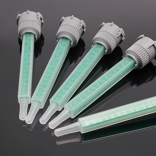 Miniatura 4 de 20 puntas de boquilla de mezcla adhesivas epoxi para aplicador de pistola de 1.7fl oz, relación 11