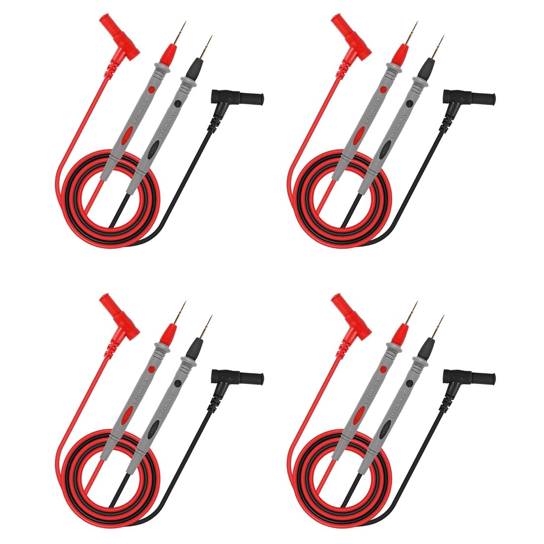 Aundhegrtt 1000V 20A Multimeter Test Leads Probes with Digital Multimeter Probes Electrical Test Probes Clip Multimeter Meter Test Lead