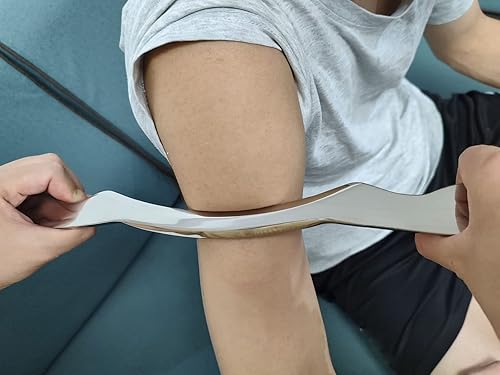 Miniatura 4 de Herramienta médica de raspado de masaje Gua Sha de acero inoxidable, herramientas IASTM, herramienta Gua sha para movilización de tejidos blandos,