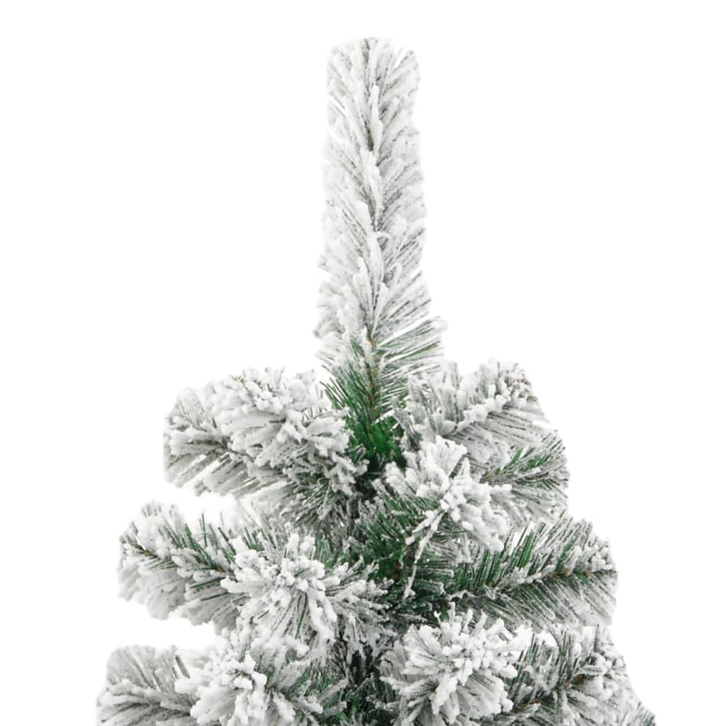BaraSh Künstlicher Weihnachtsbaum Klappbar Beschneit 180 cm Kleiner KüNstlicher Weihnachtsbaum