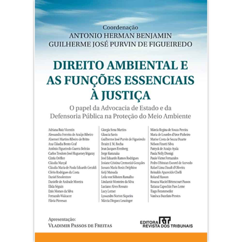 Capa de Direito Ambiental E As Funções Essenciais À Justiça
