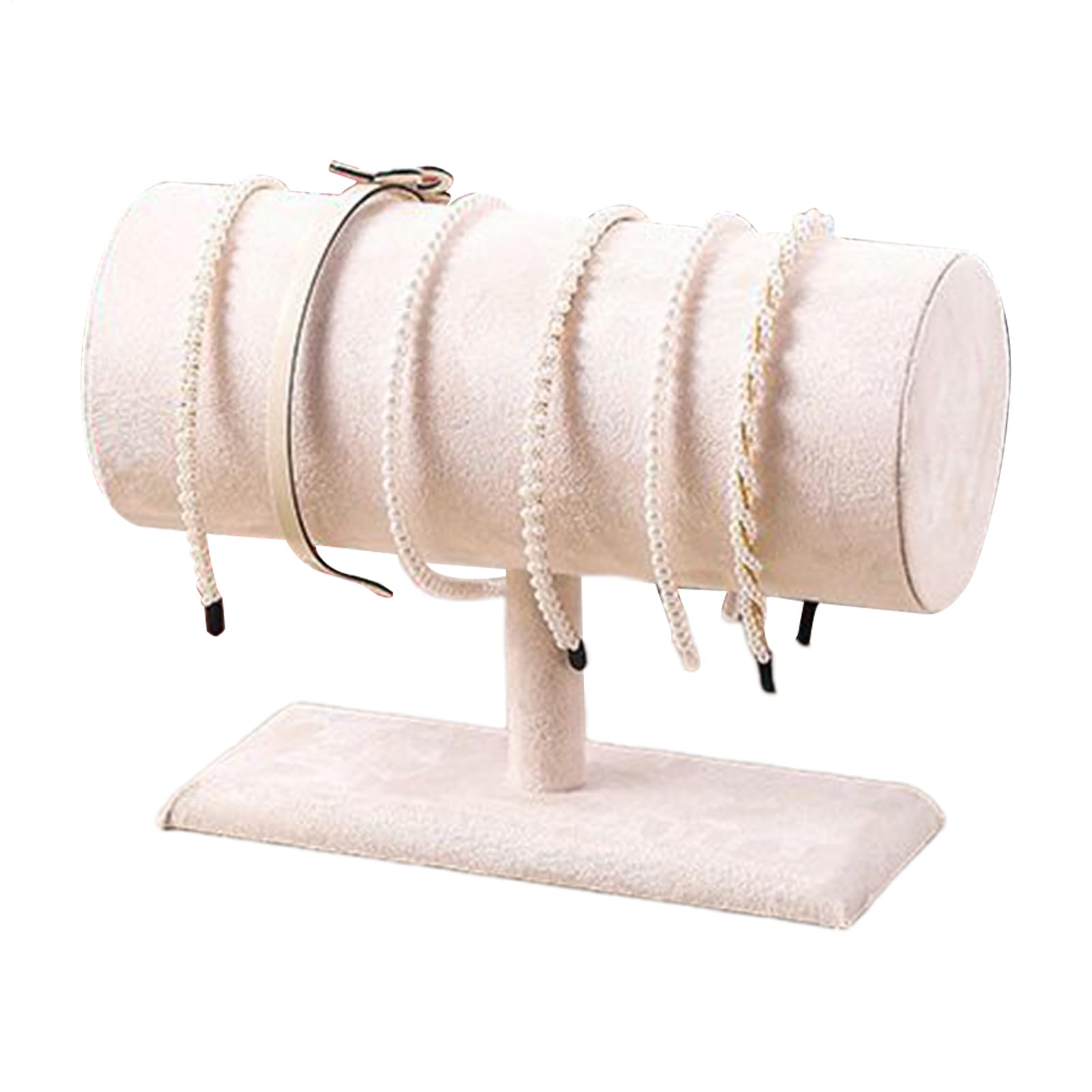 Genérico Portadiademas, Scaffale organizer in velluto - organizer per fasce e porta gioielli da donna - per gioielli, donne, ragazze, organizzazione della casa e decorazione