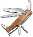Victorinox Ranger 55 Wood, Navaja Multiuso Suiza, Cuchi