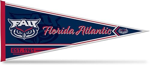 Vista 22 de Rico Industries NCAA Banderín Clásico de Fieltro para Decoración de Pared de 12" x 30" - Ideal para Decoración del Hogar/Dormitorio/Cueva de Hombre