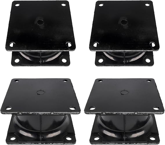 4 Pack Vibratory Plate Compactor Rubber Isolator Shock Mount for Stanley | HS6000, HS6019, HS6100, HSX6, HS8000, HS11000, HSX11