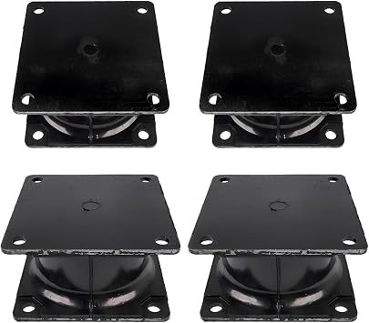 4 Pack Vibratory Plate Compactor Rubber Isolator Shock Mount for Stanley | HS6000, HS6019, HS6100, HSX6, HS8000, HS11000, HSX11