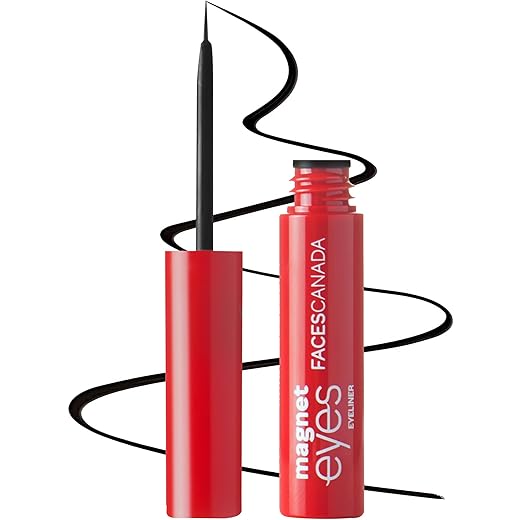 FACES Magneteyes Eyeliner - Matte Black 5ml