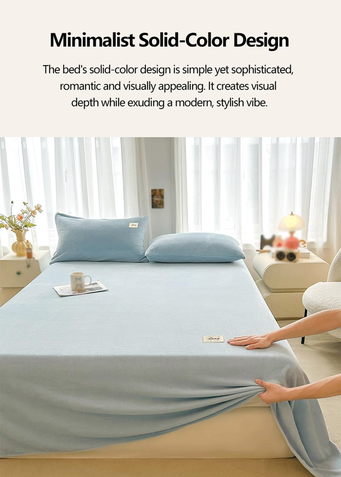 Samt Plüsch Bettlaken ohne Gummizug 160x230 200x230 230x250 Flanell Betttuch Cashmere Touch Haustuch weiche Laken for Herbst Winter Frühling(Pink,230x250cm+48x74cm x2)