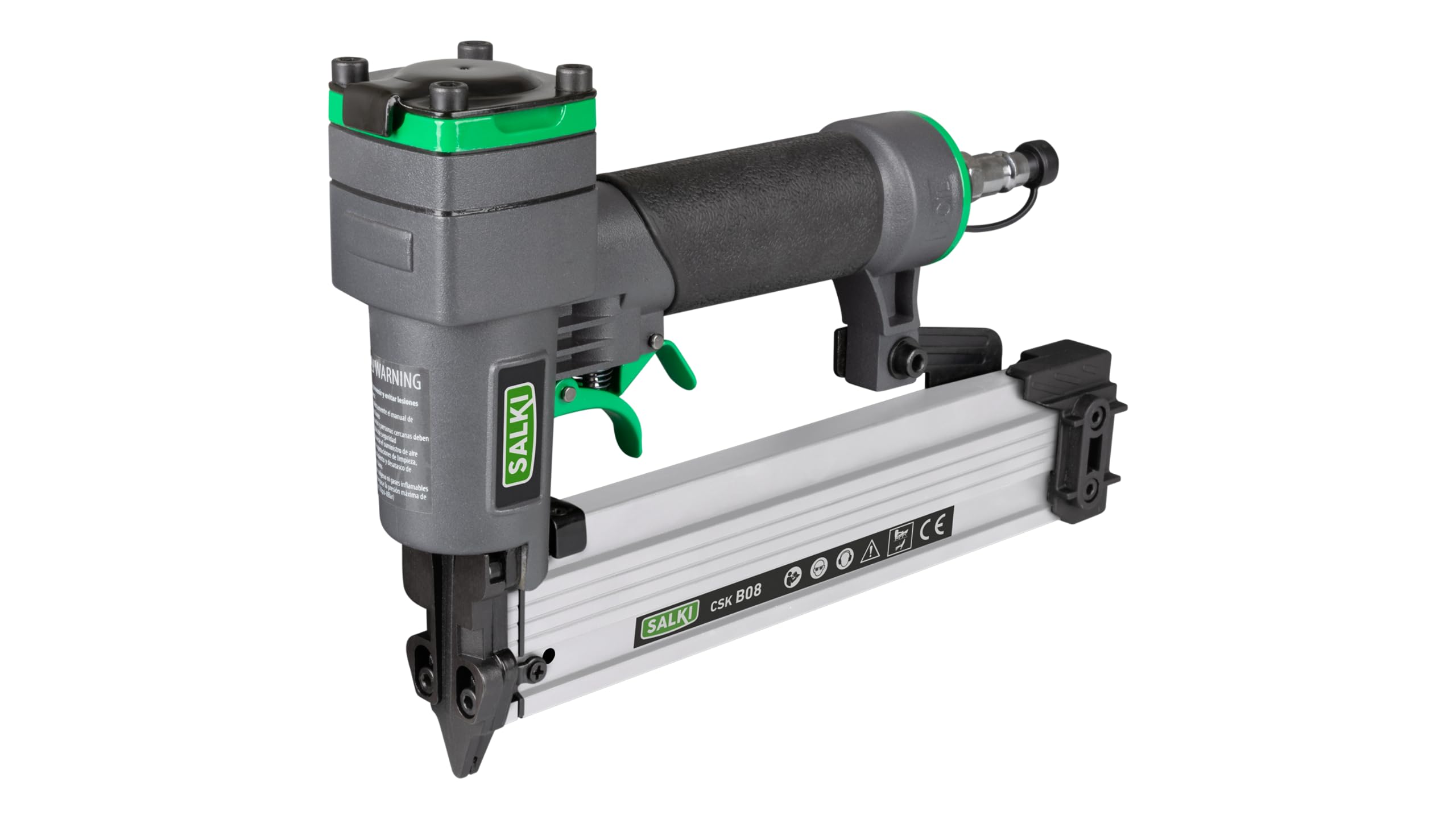 Cloueuse Pneumatique SALKI CSK PB08 - Pistolet à Clous Ergonomique pour Menuiserie