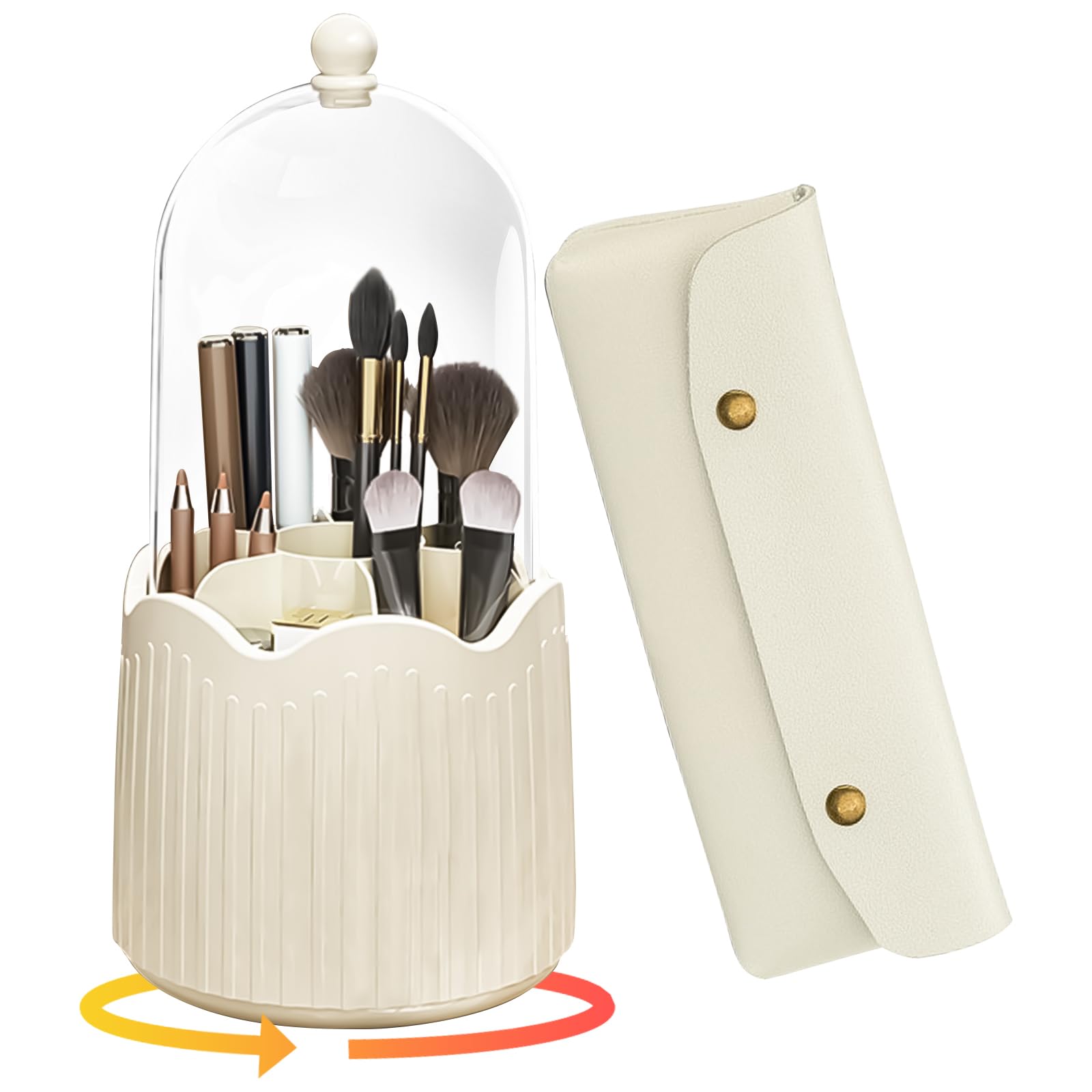 BigKing Makeup Organiser, Spinning Cosmetic Organizer Acrylic