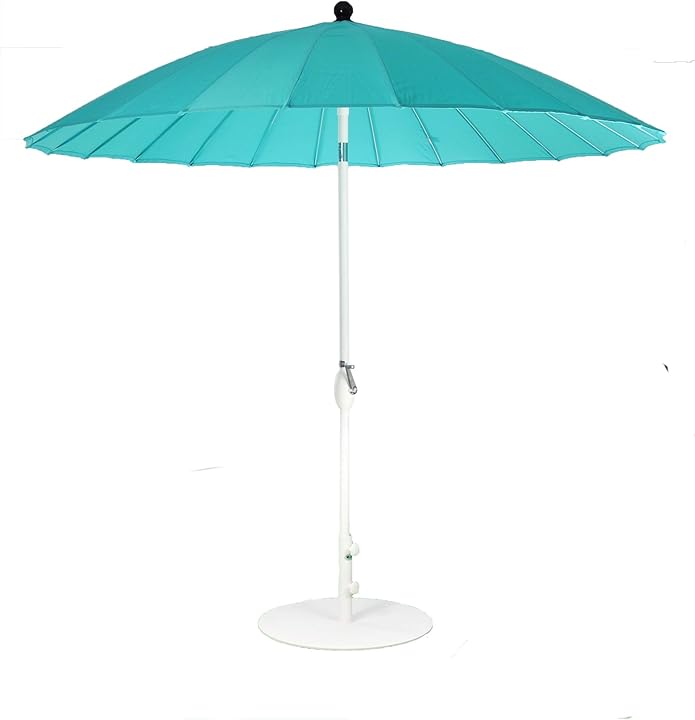 Parasole da giardino sorara shanghai blu ø 260 cm (2 6m)
